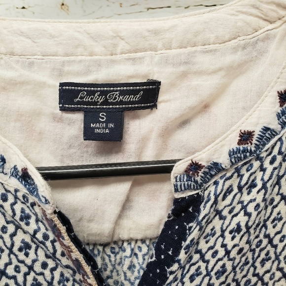 Lucky Brand Boho Sleeveless Top - Picture 4 of 6